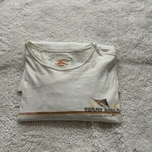 Tommy Bahama T-Shirt Men’s Relax 2XLarge Pima Cotton Embroidered Marlin Brew‎ LE